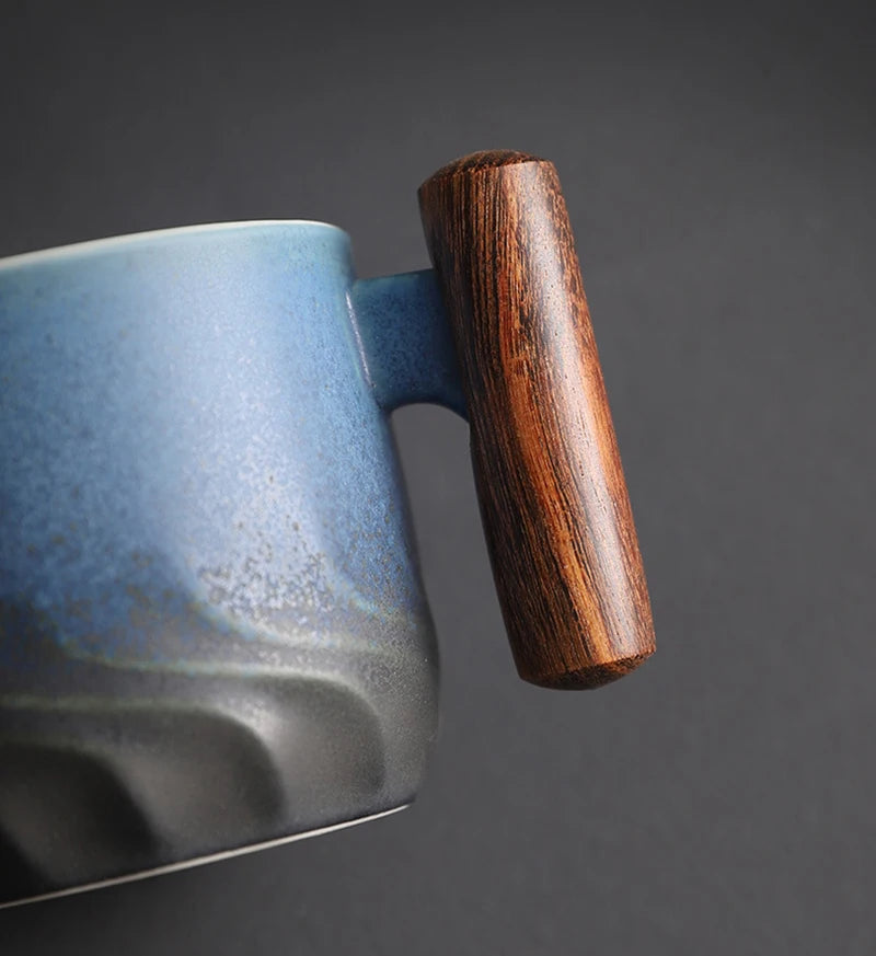 Handmade Ceramic Retro Coffee Cup