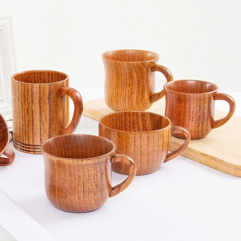 Handmade Jujube Wooden Cup