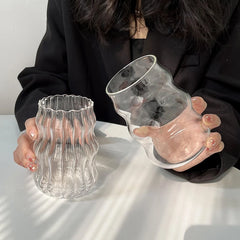 Heat-Resistant Insulated Glass Cup