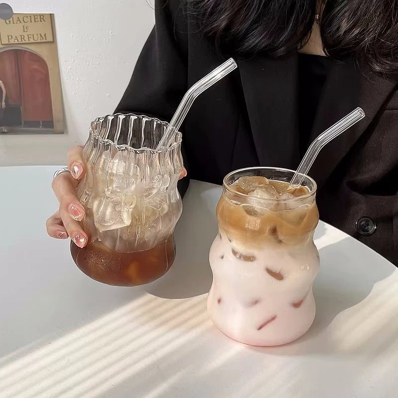 Heat-Resistant Insulated Glass Cup