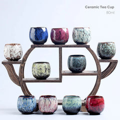 Elegant Ceramic Kung Fu Tea Cup