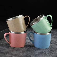 Double-Layer Stainless Steel Coffee Cup