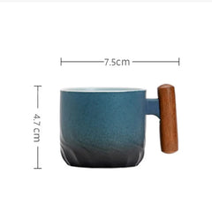 Handmade Ceramic Retro Coffee Cup