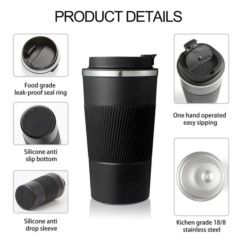Stainless Steel Thermal Coffee Mug