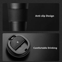Double Stainless Steel Coffee Thermos Mug