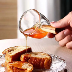 Espresso Glass Cup with Wooden Handle