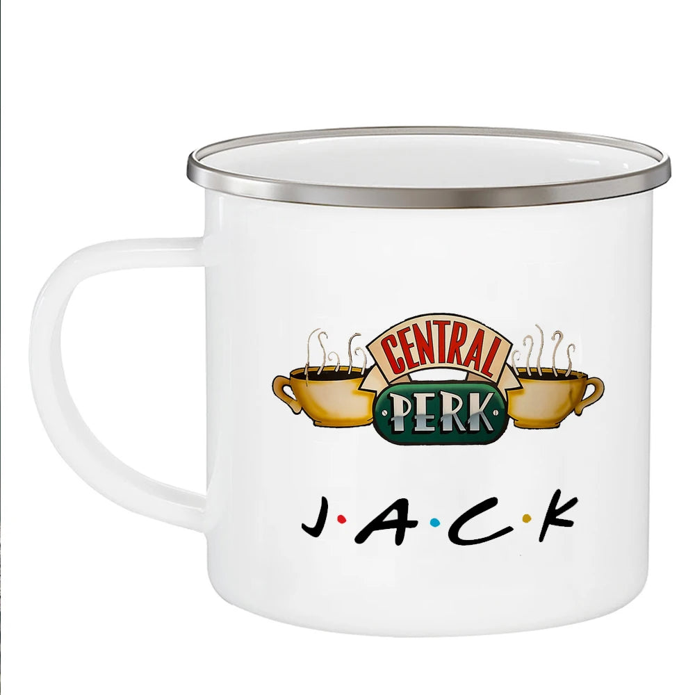 Customized Friends Name Enamel Mug