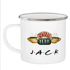 Customized Friends Name Enamel Mug