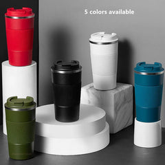 Double Stainless Steel Coffee Thermos Mug