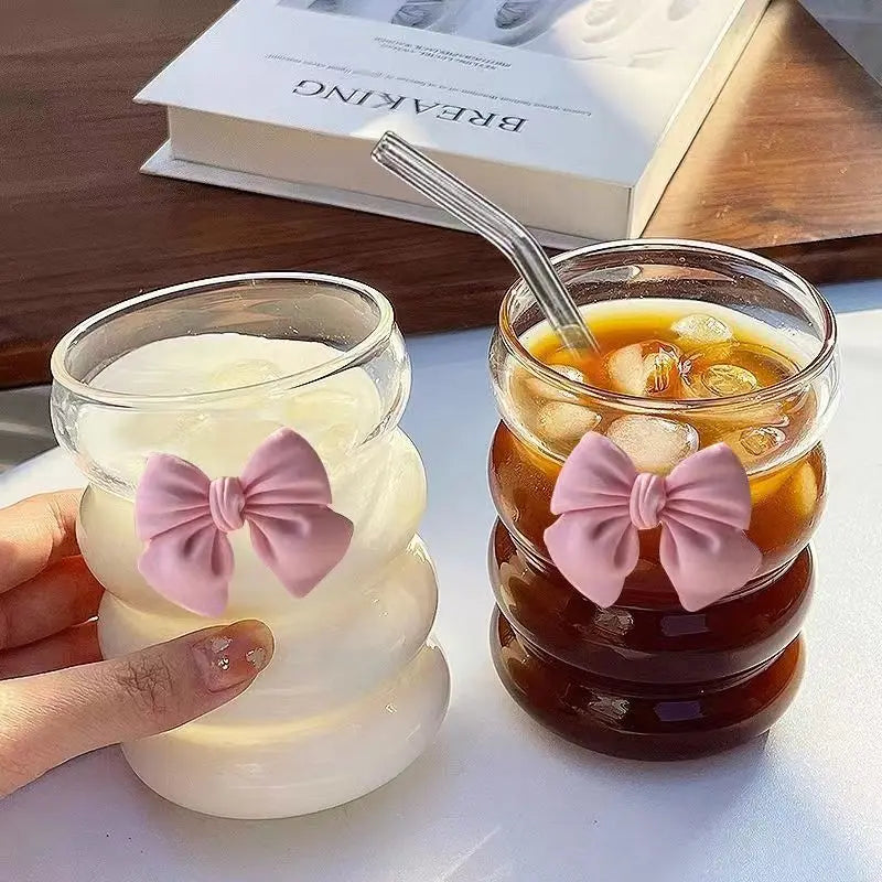 Wave Shape Heat-Resistant Glass Cup