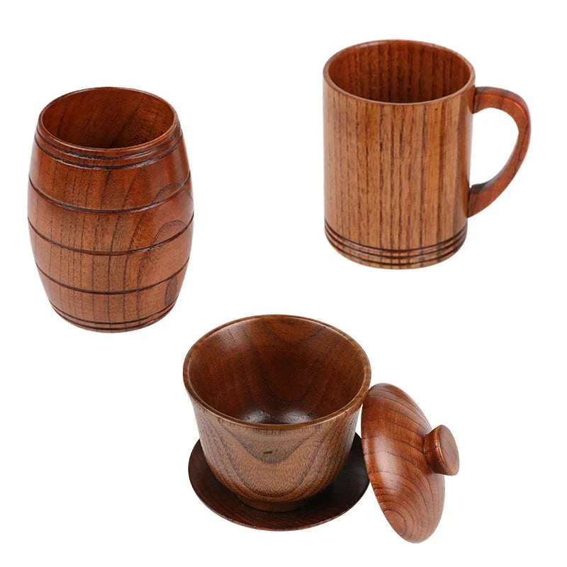 Handmade Jujube Wooden Cup