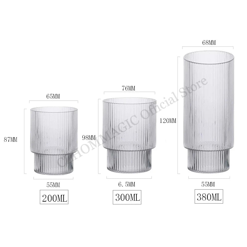 High Borosilicate Glass Coffee Mug
