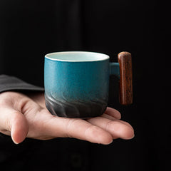 Handmade Ceramic Retro Coffee Cup