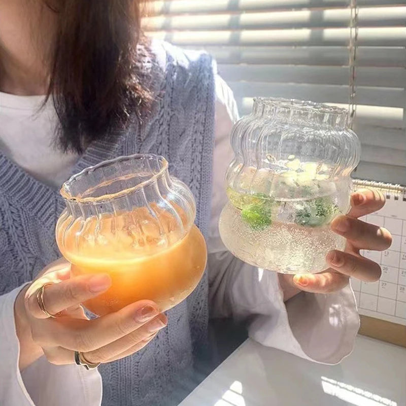 Heat-Resistant Insulated Glass Cup